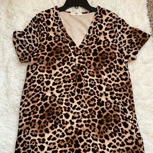 Cheetah dress never worn